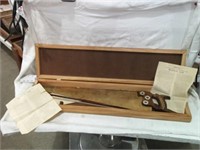 MUSICAL SAW IN CASE W/ INSTRUCTIONS