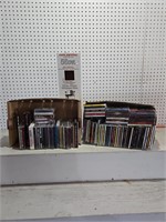 CDs and cassettes