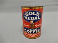 GOLD MEDAL PURE COFFEE HALF POUND TIN