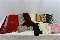 Assortment of Vintage Winter Scarves