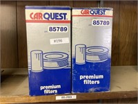 2 Car Quest filters 85789