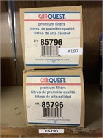 2 Car Quest oil filters 85796