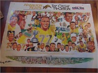Hamilton Tiger Cats Poster - Oskee Wee Wee