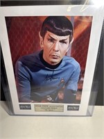 11x14 Star Trek Spok Leonard Nimoy autograph