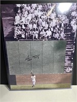 11x14 MLB Willie Mays photograph autograph