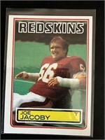 1983 TOPPS NFL FOOTBALL "JOE JACOBY" NO. 190 PIC