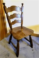 Quality Oak Ladder Back Chair