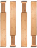 Bamboo Drawer Divider Set of 4