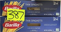 2-2lb barilla thin spaghetti