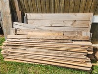 Stack of garden/ Scrap Lumber