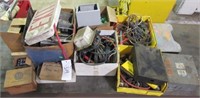 Large group assorted electrical includes wire,