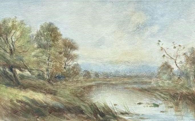 H.Marion Holly - River Scene