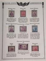 1932-34 US Stamp Sheet