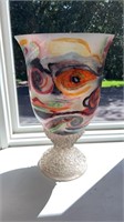 Large decorative vase approximately 18? x 11?