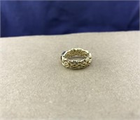 18K Gold Byzantine Style Ring
