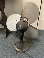 Antique hunter fan and ventilating company fan