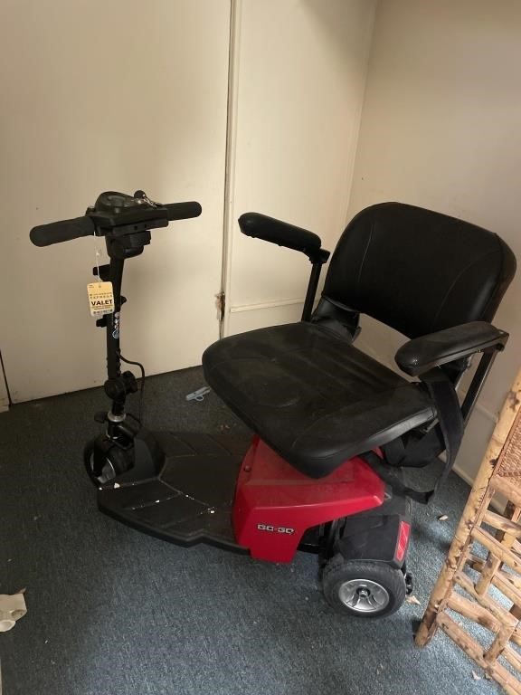 Pride mobility motorized wheelchair untested