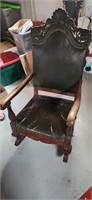Antique Rocking Captains Chair