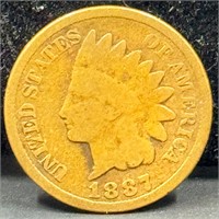 1887 Indian Head Penny