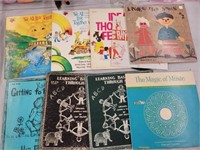 9 Educational 33 RPM Record Albums