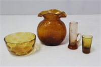 Amber Glass Collection