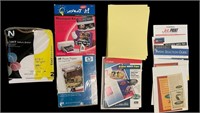 Variety of Cardstock, Photo Paper, Etc.