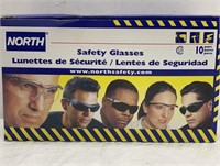 North Safety Glasses (10pairs)