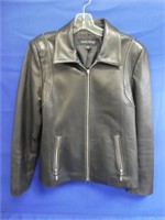 Anne Klein M Leather Jacket