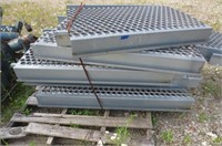 Steel walkway/cover pieces