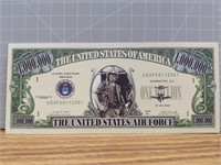 United States Air Force banknote