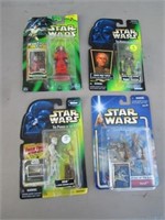 Lot of Star Wars Action Figures in Packaging NIP