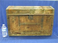 smaller antique trunk - 30in wide