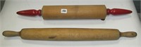 2  Vintage Wooden Rolling Pins