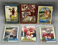 Ungraded Mixture of Football Cards Lot