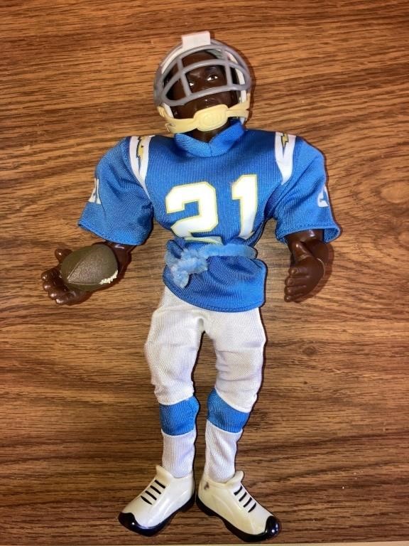Tomlinson 21 of Chargers 11’’ football figure