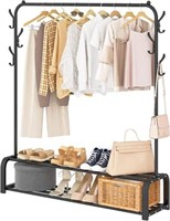 UDEAR Garment Rack Free-Standing Clothes Rack with