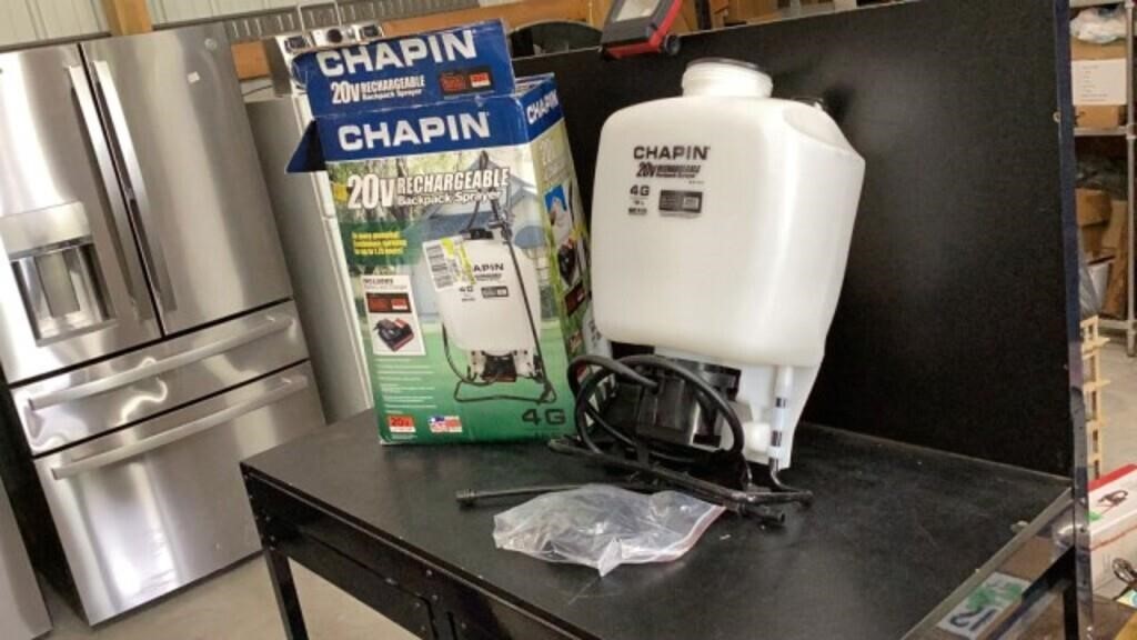 Chapin 20v rechargeable backpack sprayer
