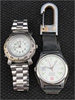 2 Working Wenger Swiss Army Watches