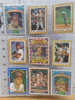 Assorted All-Stars baseball cards some 3D