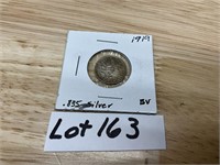 1919 France 50 Centimes .835 Silver
