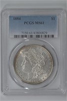 1884 Morgan Silver Dollar