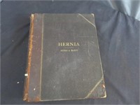 1892 Medical Book : Hernia w/Color Illustrations