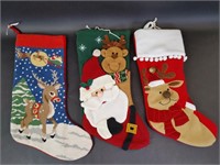 Three Christmas Stockings