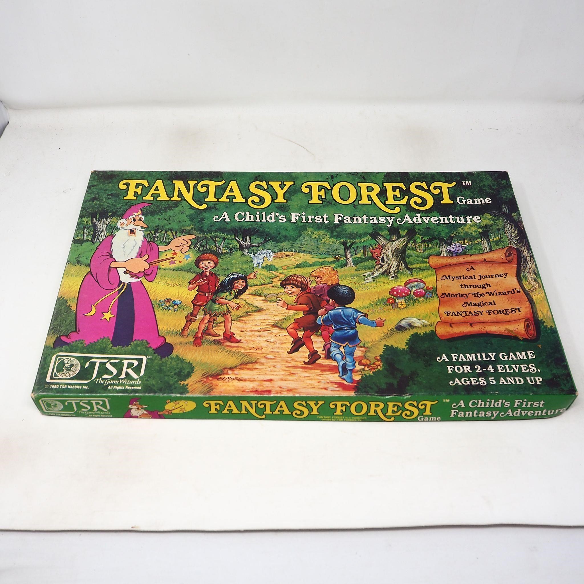 Vintage TSR Board Game Fantasy Forest