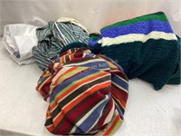 Assorted Linens & Throws