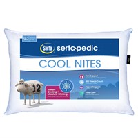 Sertapedic Cool Nites Bed Pillow  Standard/Queen