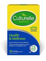 $17 Culturelle Daily Probiotic 30ct Capsules 08/25