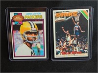 1979 TOPPS JAMES LOFTON ROOKIE CARD, MOSES MALONE