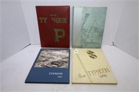 1949-1952 PORTLAND INDIANA TYPHOON YEARBOOKS