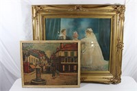 Maurice Utrillo Print, Old Pastel Weddingscape